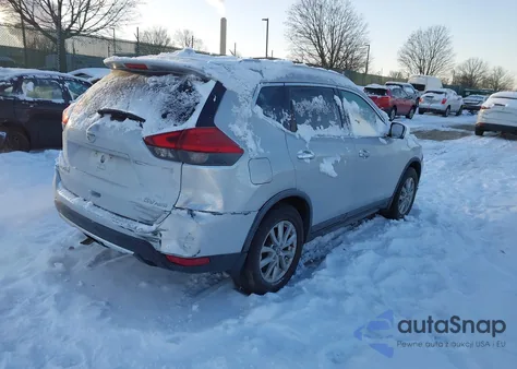 2017 Nissan Rogue Sv из США, поврежденный, VIN KNMAT2MV9HP553309